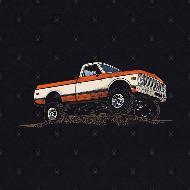 Chevy c10 1972 dirt by Saturasi